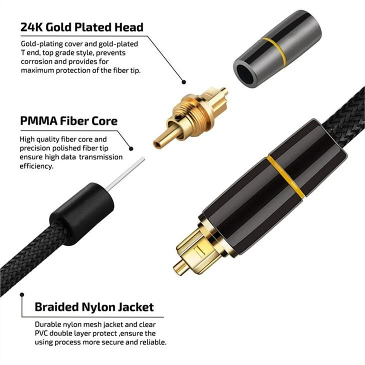 Digital Optical Audio Toslink Kable